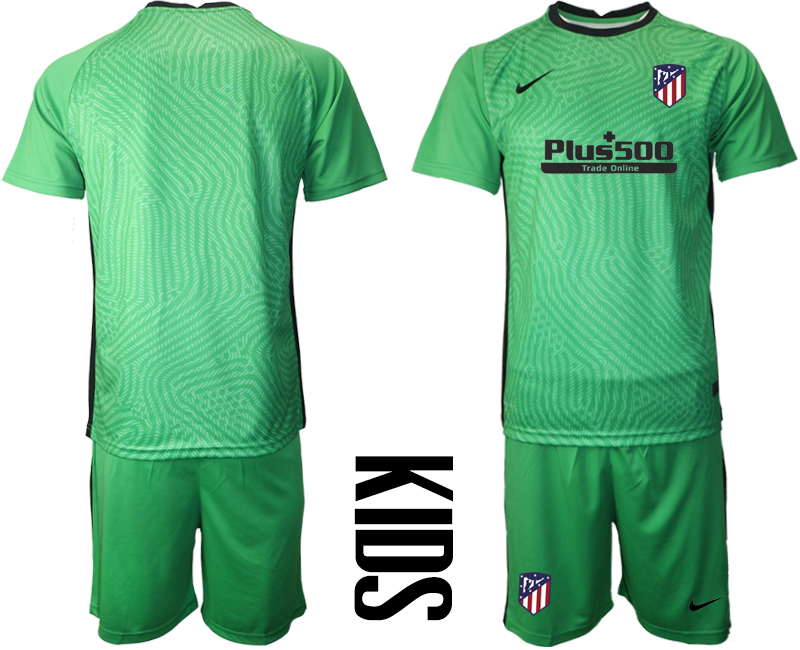 2021 Men Atletico Madrid green goalkeeper. soccer jerseys